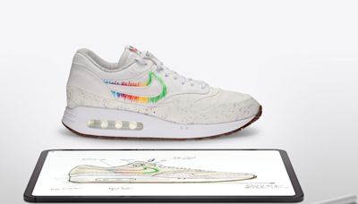 Tim Cook wore one-of-a-kind Nike Air Max 1 sneakers entirely designed on an iPad during an Apple product launch