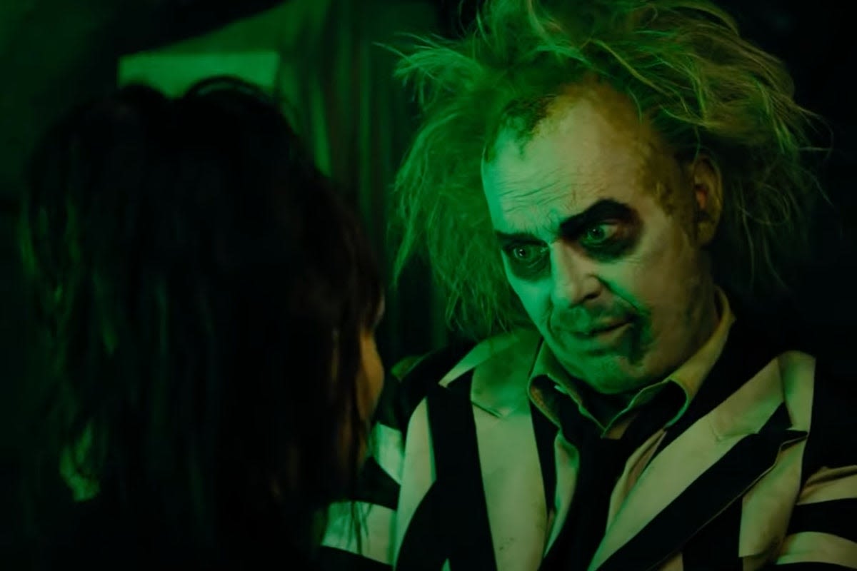 Beetlejuice 2 shares first look at Willem Dafoe and Monica Belluci in long-awaited sequel trailer