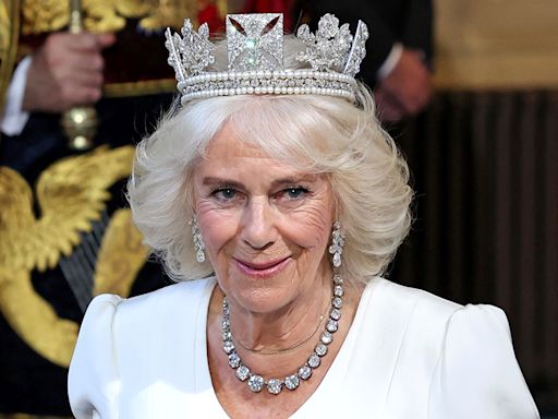 Queen Camilla Wore the Historic Diamond Diadem at the State Opening of Parliament
