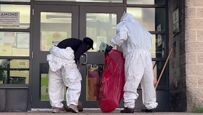 Crews cleanup bloody DC crime scene after 14-year-old boy gunned down outside rec center