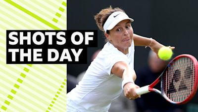 Wimbledon: Tatjana Maria leads best shots of day two