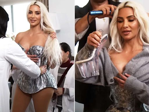 Kim Kardashian's Met Gala Corset Raised Eyebrows. Wait Until You See a Closer Look at Her Shoes