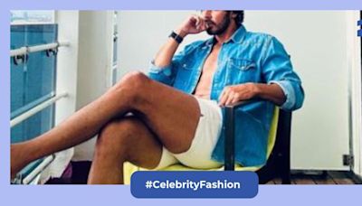 Housefull 5 star Dino Morea rocks denim open shirt and white shorts, gives body goals at 48