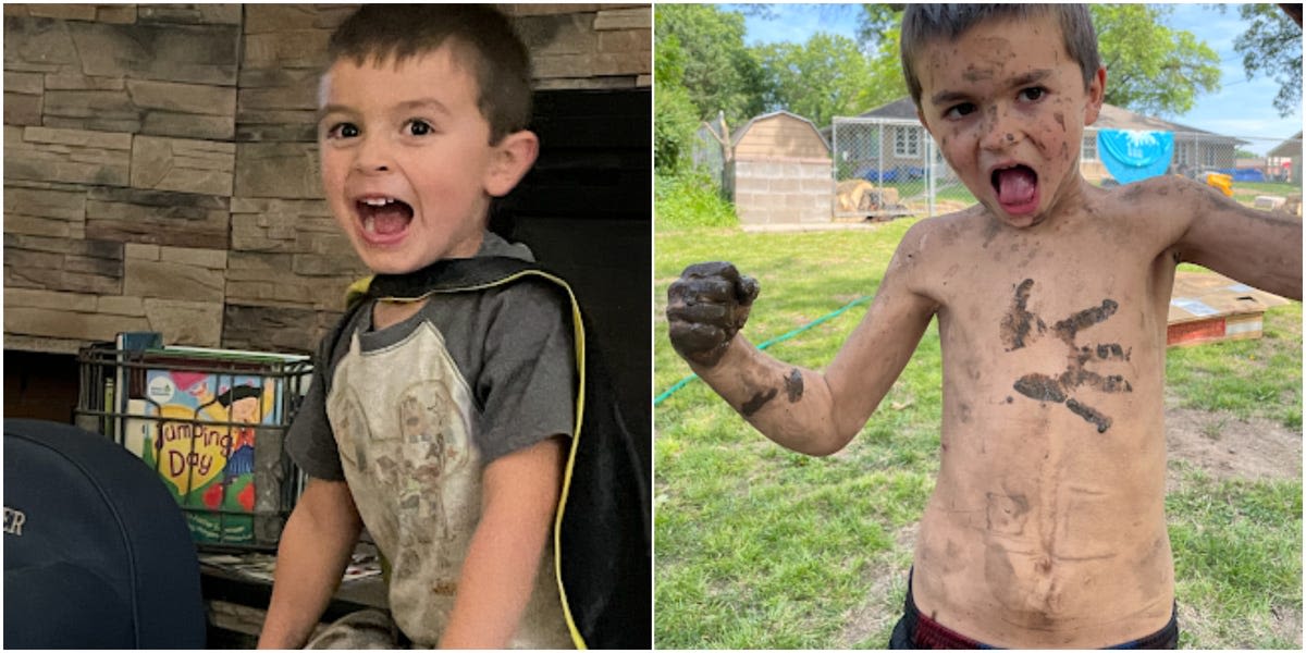 I let my kids play in the mud, and I don't mind when they wrestle. I've made my peace with dirt and we have a household safe word.