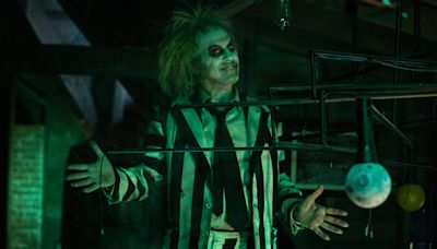 'Beetlejuice Beetlejuice' costume display at Cinemark Tinseltown movie theater Aug. 4-13