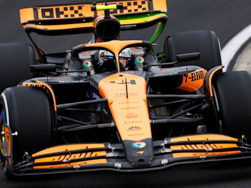 Hungarian GP: Lando Norris leads one-two for rapid McLaren in Practice Three as F1 rivals struggle