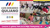 Luis Gerardo Quijano candidato por la Coalición Va por la CDMX, promete apoyo a mujeres de Magdalena Contreras