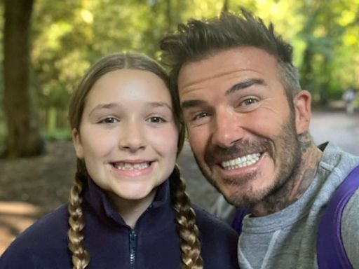 David Beckham sufre por su hija: “Harper está empezando a cambiar”