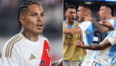 Paolo Guerrero lanzó firme mensaje a Argentina previo al duelo con Perú por Copa América 2024