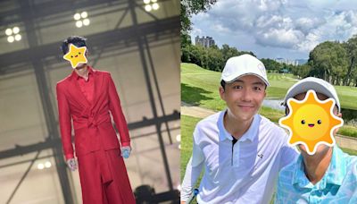 56歲歌王內地節目威到盡相約好友打Golf 魚尾紋盡現難掩滄桑殘樣