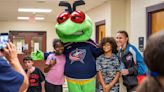 Pen pal party highlights Blue Jackets' ties to school | Columbus Blue Jackets