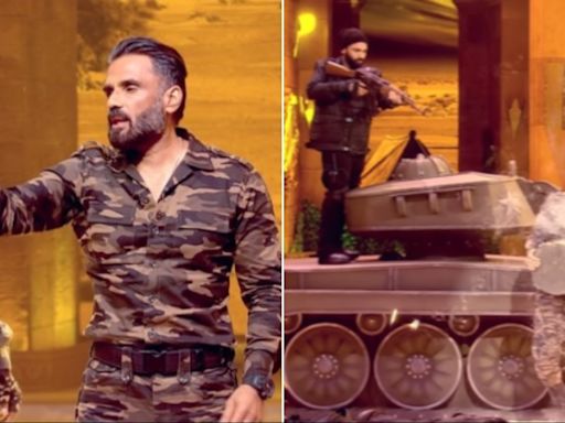 Watch: Suniel Shetty recreates his iconic 'Border' climax scene on 'Dance Deewane'