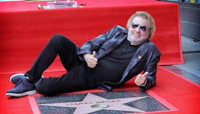 Sammy Hagar gets star on Hollywood Walk of Fame