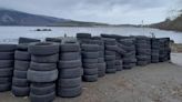 More than 300 dumped tyres removed from shore of Loch Ness