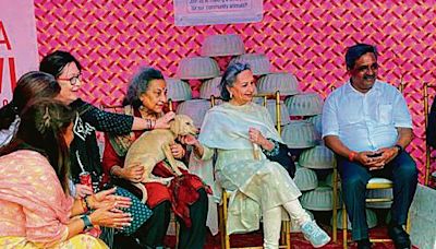 Sharmila Tagore, Delhi civic body join hands to keep animals hydrated