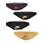 【IMPRESSION】NIKE HOOD WAISTPACK 腰包 側背 後背 黑 金 素色 灰藍色 多功能