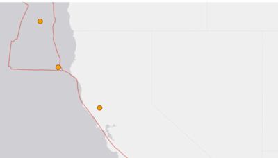 Registran dos temblores en California en menos de 12 horas