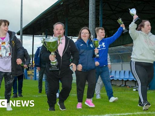 Cross-border Donegal team win first Down’s syndrome cup