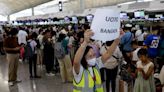 Airport mayhem as global Microsoft issue leaves travellers stranded