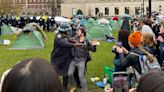 ...NYPD Clears Gaza Protest Encampment At Columbia And Arrests Students—One Day After University President Testified...