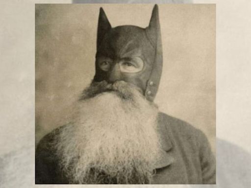 Fact Check: Posts Claim Vintage Picture of Bearded, Masked Man Inspired 'Batman.' Here Are the Facts