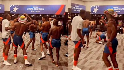 Prensa uruguaya, amargada con baile de jugadores de Colombia en el vestuario; hubo críticas