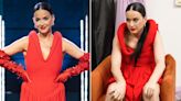 Katy Perry Gets Stuck in a $7,400 Bottega Veneta Gown After Filming “American Idol:” Watch the Clip