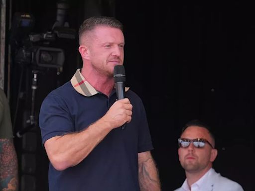 Tommy Robinson arrested under anti-terrorism laws