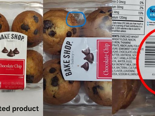 Aldi chocolate chip muffins recalled due to walnut allergy concerns