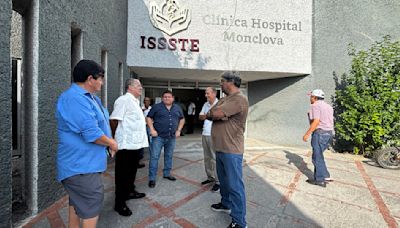 Protestan usuarios y empleados del Hospital del ISSSTE de Monclova