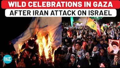 Iran Missile Attack On Israel Sparks Wild Celebrations In Gaza, Tehran And Iraq | Hezbollah | IDF