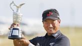 KJ Choi wins the Senior British Open with a 2-shot victory over Richard Green at Carnoustie