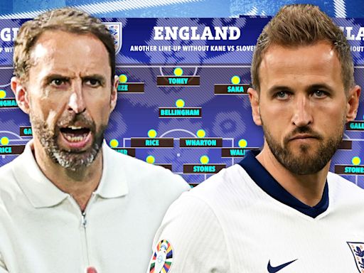 Three ways England could line up vs Slovenia WITHOUT Kane after worrying update