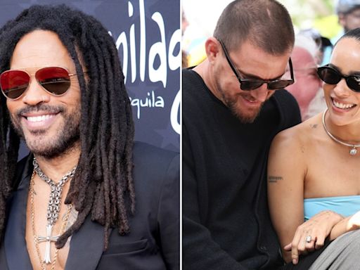 Lenny Kravitz confirms exciting family news for daughter Zoe and Channing Tatum