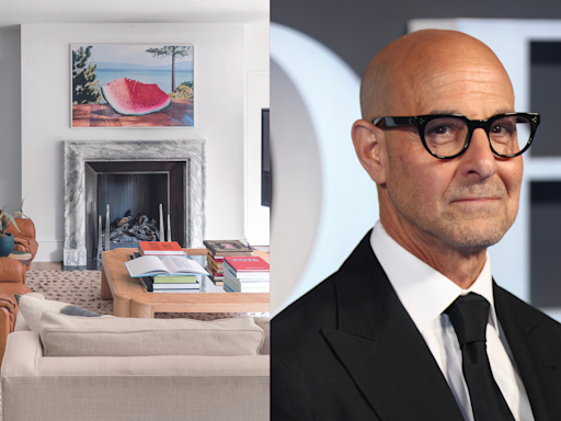 Stanley Tucci's "Cookbook Corner" Makes Us Want to Swap Our Coffee Table Tomes for Artful Recipe Books