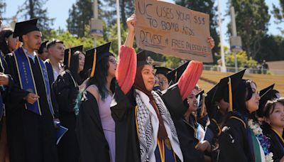On a Day of Graduations, Berkeley’s Protests Stand Out