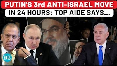 Putin's 3rd Anti-Israel Move In 24 Hrs: Russia Ups Ante After Nasrallah Death, Slams USA | Hezbollah