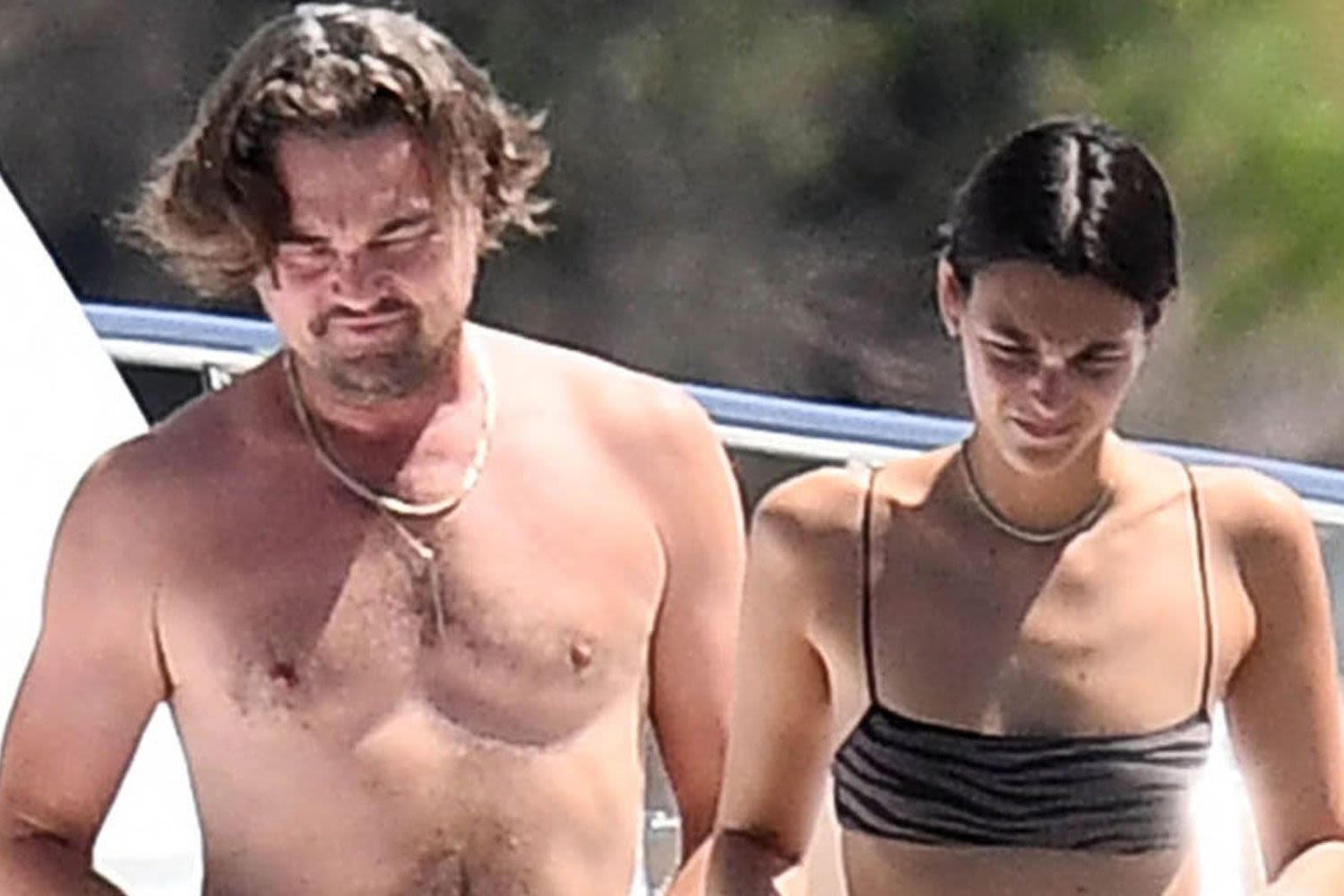 Leonardo DiCaprio and Girlfriend Vittoria Ceretti Soak Up the Sun on Yacht in Italy