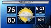 Northeast Ohio Tuesday weather forecast: Afternoon showers return