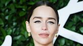 Emilia Clarke has the perfect face-framing honey blonde highlights for summer