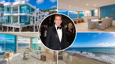 Nicolas Cage Adds $10.5 Million Malibu Mansion to His Property Portfolio—and It Truly Is a 'National Treasure'