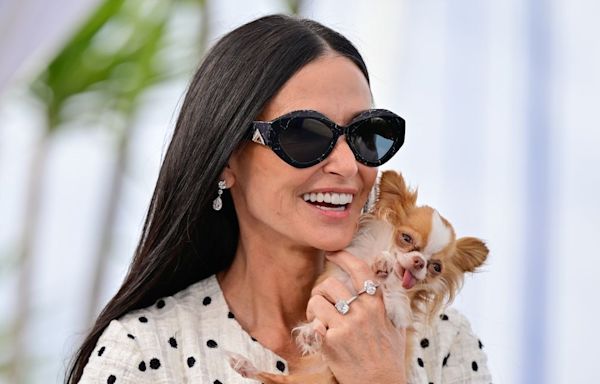 Demi Moore’s Dog Disagrees With London Theater Critics
