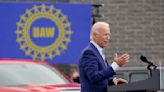 A big auto workers’ strike could hit next week — with Biden’s policies in the balance