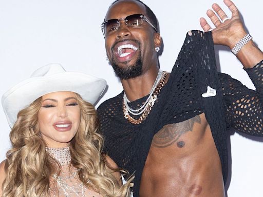 Larsa Pippen parties with Safaree, 43, at her 50th birthday bash
