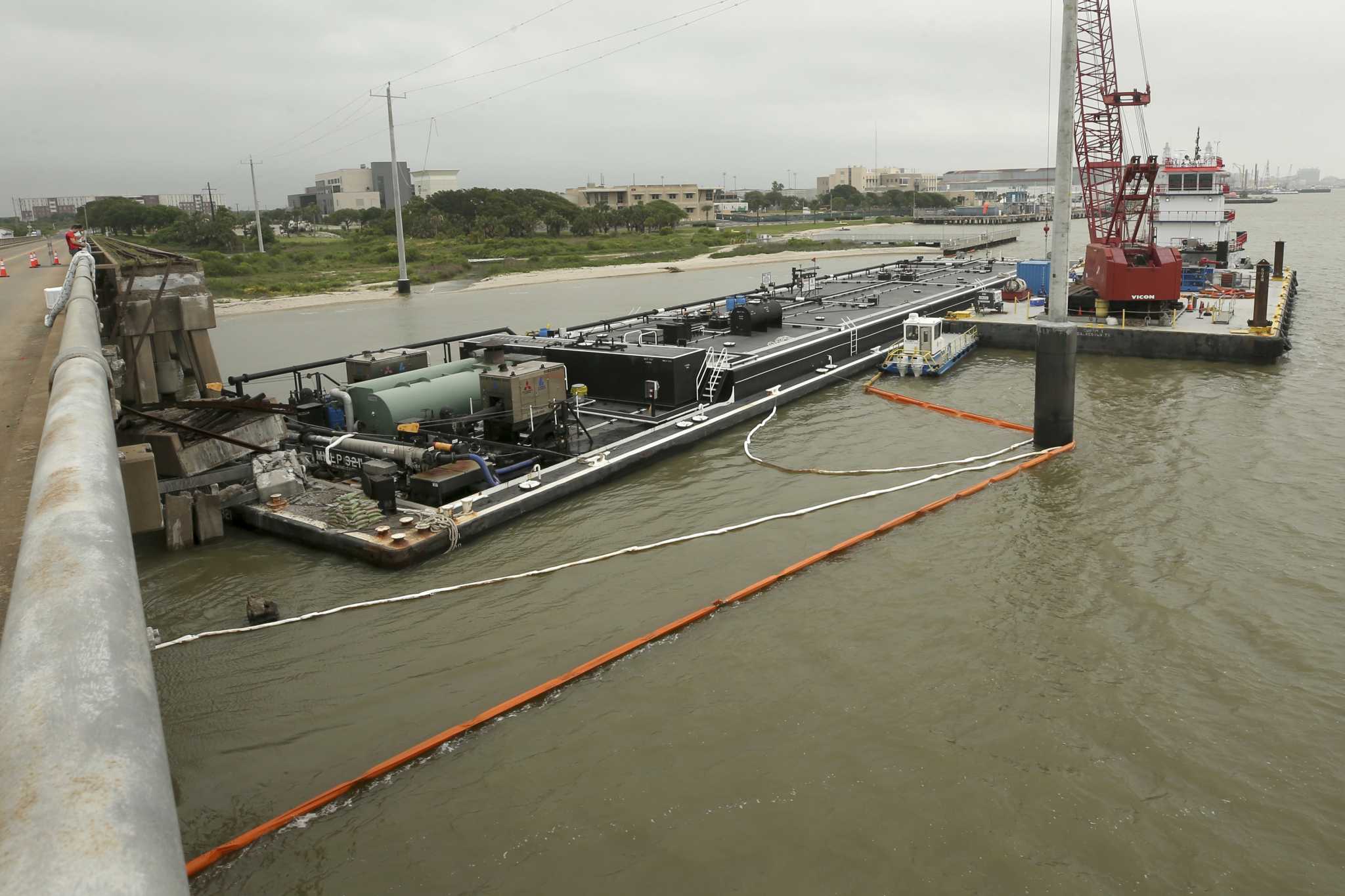 Texas bridge connecting Galveston and Pelican Island reopened after barge collision