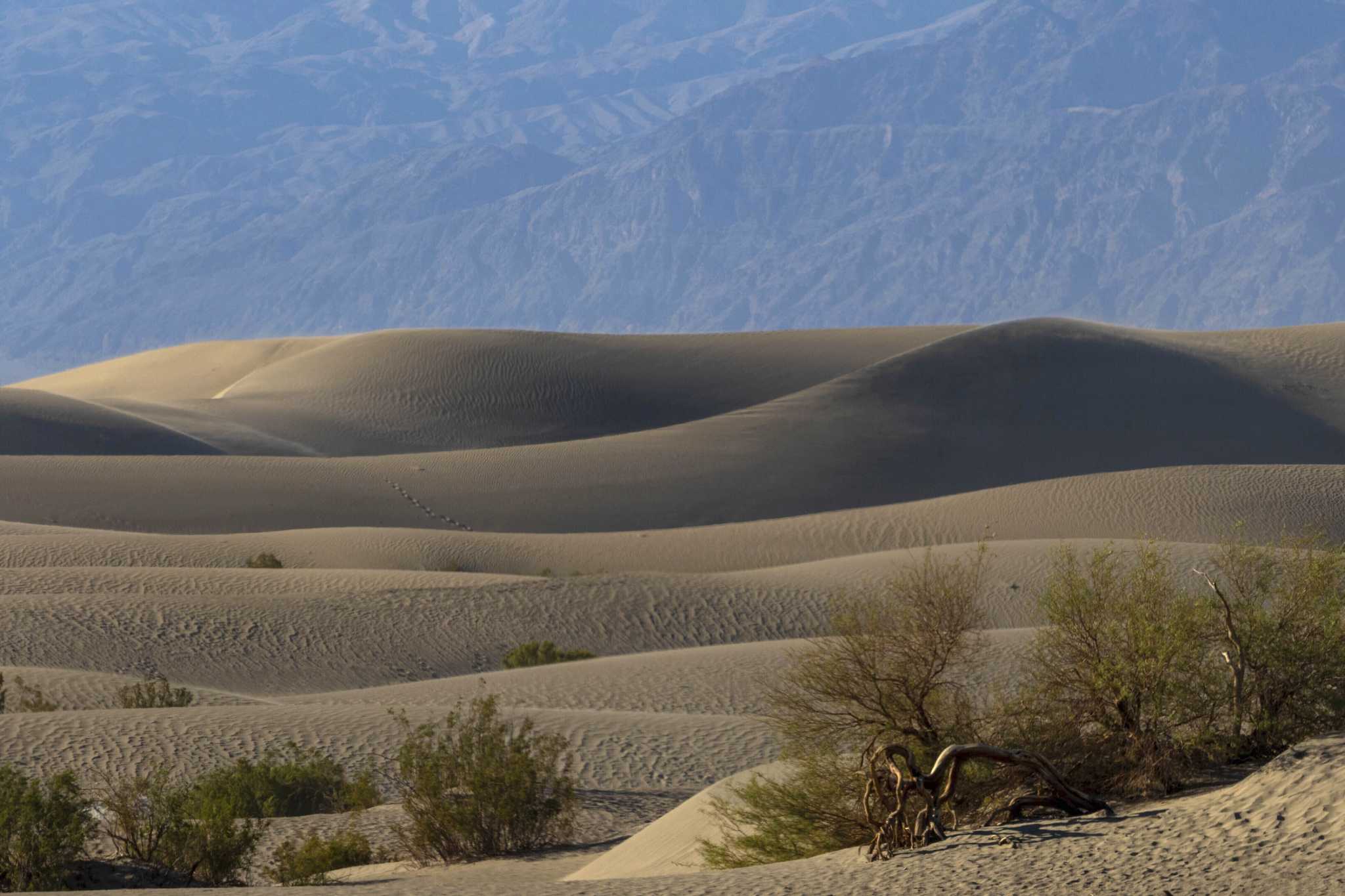 A man got third-degree burns walking on blazing hot sand dunes in Death Valley, rangers say