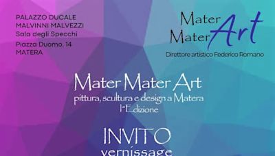 Al Palazzo ducale Malvinni Malvezzi di Matera la prima edizione di MaterMatèrArt