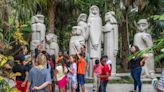 Earth Day: Elementary students visit Ann Norton Sculpture Gardens to learn about ecology