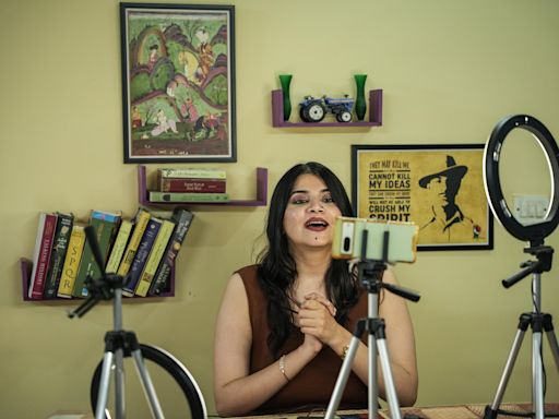 This Indian historian fights the far-right, one makeup video at a time