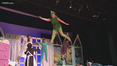 Peter Pan flies into Waterbury this weekend with the Golden Years Theatre Company